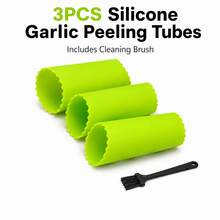 Garlic Peeling Tool, Silicone Garlic Peeler, Manual Garlic Press, Garlic Peeler, Kitchen Tool - Multicolor - View 15
