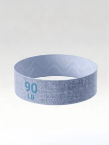 1pc Yoga Hip Resistance Band, Polyester Material High Elasticity, Unisex, Suitable For Hip Shaping Elastic Loop Home Gym Yoga Hip & Leg Training Fitness Sports Yoga Hip Band, Peach Pink Hip Resistance Elastic Band, Pilates Weight Loss Hip Round Fitness Band Fitness Accessories Yoga Stretching Band, Fitness Band, Training Band, Leg Resistance Band Set, Fitness, Muscle Training, Shaping - Multicolor - View 8