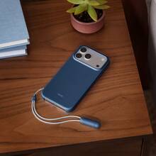 Beats Casing Ponsel MagSafe untuk iPhone 17/17 Pro/17 Pro Max/17 Air dengan Penyangga, Pelindung Silikon Tahan Guncangan, Warna Biru Rock - Biru Batu - View 4
