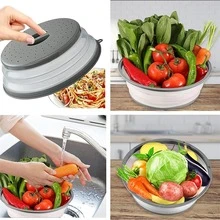 Microwave Oven Splash Cover, Medium (Charcoal Gray) - Foldable, Breathable Silicone Splash Cover - Microwave Oven Plate Cover With Handle - Kitchen Gadget, Ideal For Food Preparation - Multicolor - View 4
