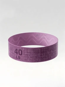 1pc Yoga Hip Resistance Band, Polyester Material High Elasticity, Unisex, Suitable For Hip Shaping Elastic Loop Home Gym Yoga Hip & Leg Training Fitness Sports Yoga Hip Band, Peach Pink Hip Resistance Elastic Band, Pilates Weight Loss Hip Round Fitness Band Fitness Accessories Yoga Stretching Band, Fitness Band, Training Band, Leg Resistance Band Set, Fitness, Muscle Training, Shaping - Multicolor - View 12