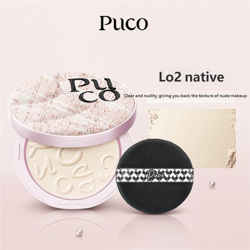 PUCO Filter Series Loose Powder: Setting & Oil Control, Long-Lasting & Fine, Creates A Velvet Makeup Finish - L02 Native - View 1