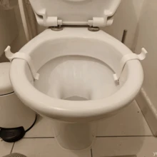 Toilet Seat Stabilizer Clip, Universal Anti-Wobble Fixing Bracket, Suitable For Loose And Shaking Toilet Seats, Easy Installation Non-Slip Support Set, Durable White Plastic Stabilizer, Eliminates Displacement, Ideal Choice For Home Bathroom - Multiple Styles - View 6