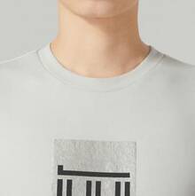 adidas 武極系列 Wuji Logo Crew Sweatshirt 幾何圖案印花運動休閒圓領長袖衛衣 男款 灰色 - 灰色 - 查看 4