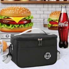 Large Lunch Bag, Insulated Lunch Box, Soft Insulated Cooler Tote Bag For Adults Men And Women, Multi-Color, Suitable For Work, Picnic Or Travel - Multicolor - View 1