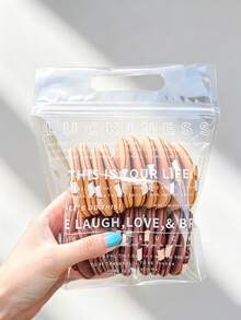 20piezas/paquete Borlas de Polvo de Doble Cinta y Doble Color, Empaque de Bolsa de Pan, Adecuado para Varios Cosméticos, Primer, Base, Corrector, Aplicación de Maquillaje Fácil sin Absorber Polvo, Multiusos, Uso Seco y Húmedo, Esencial Cosmético, Herramienta de Maquillaje Imprescindible para Principiantes - Multicolor - View 8