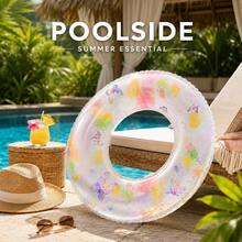 Naturepeak Phao bơi bơm hơi, bao gồm sequin bướm trong suốt, phù hợp cho các môn thể thao dưới nước mùa hè, tiệc hồ bơi, tiệc bãi biển, hồ bơi, bãi biển, phao bơi mùa hè - A-YongQuan - Xem 9