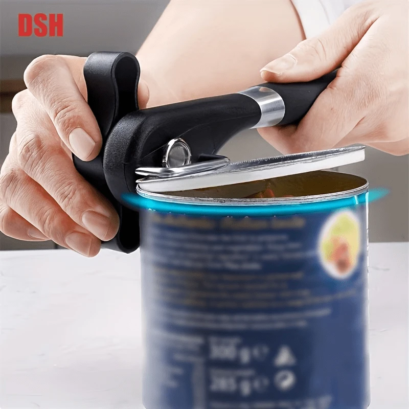 SMEGGEMS Manual Safety Can Opener Bottle Opener | Stainless Steel Multifunctional Can Opener Knife | Side Opening Quick And Simple | Easy Operation, Essential Home Accessory - View 1