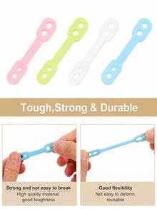 20pcs Silicone Clothes Hanger Clips, Colorful Non-Slip Outdoor Clothesline Clips, Multi-Functional Anti-Drop Fasteners Silicone Clothes Hanger Non-Slip Hooks, Balcony Laundry Drying Rack Accessories, For Clothing Storage - Multicolor - View 10