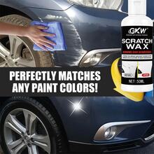 Scratch Repair Wax Polishing Kit - Motorcycle Metal Surface Repair, Ceramic Coating Technology Restores Gloss, Deep Scratch Removal In 5 Minutes, Provides 1 Year Protection (Applicable To All Colors) - 50毫升 - 查看 5