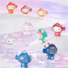 (隨機1件) 正版授權 Sanrio 星座桌面擺飾，Hello Kitty 主題迷你桌面裝飾，成人居家造型配件，14+ - 彩色 - 查看 5
