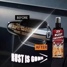 GKW Heavy-Duty Rust Remover Chemical Formula, Fast Metal Polishing Agent And Corrosion Converter, For Car Wheels/Rust Stains, Suitable For Metal Surfaces - 50ml - View 5