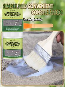 300g Super Strong Invisible Waterproofing Agent, High-Strength Waterproof Glue, Quick-Drying, Excellent Weather Resistance, Transparent Waterproof Coating Glue For Bathroom Tile, Floor Tile Repair, Waterproofing And Leakage Prevention, Tile Repair - Multiple Styles - View 4