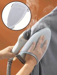 1/2 Pcs Heat Resistant Iron Protective Cover - Suitable For Steam Iron - Sliding Protective Cover, Easy To Install, Applicable To Various Fabrics, Bags, Storage Bags, Storage Boxes, Household Items, Travel Essentials, Dorm Storage, Ironing Board Protection, Suitable For Most Fabrics And Cleaning Tools - Multicolor - View 14