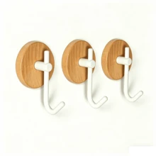 1PC/2PCS/3PCS Door Hanging Hooks With Adhesive, No Drilling Required To Hang Clothes, Adhesive Hooks, Towel Rack, Bedroom Wall Decor, Clothes Hanger, Hooks, Wall Hanging Key Rack, Key Hooks, Adhesive Hooks, Kitchen Accessories, Bathroom Hooks - View 16