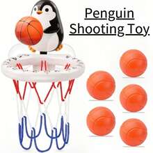 4pcs New Random Style Cartoon Animal Basketball Set, Children's Bath Toys, Baby Bath Toys And Games, Perfect Gift For Kids - Multicolor - View 4