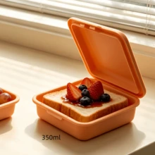 Multifunctional Lunch Box, PP Material, Heat And Cold Resistant, 2 Sizes Available, Suitable For Lunch/Snack/Fruit Box, Ideal For Daily Use - Multicolor - View 13