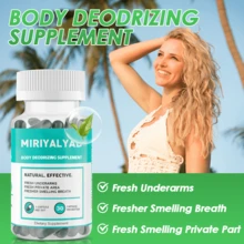 Miriyalyad Full Body Deodorant Supplement |  InternalDeodorant Full Body|Multi Pack 3PCS - 3PCS - View 3