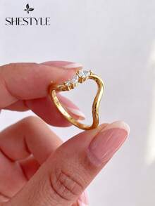 1pc Elegant 925 Sterling Silver Women's Ring, High-Quality Jewelry, Wedding Ring, Bridal Jewelry, Anniversary Gift - Ring 2 - View 4