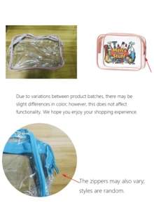 Football Print Theme New Transparent Travel Toiletry Bag - Portable Storage Bag With Zipper, Built-In Cosmetic Compartment, Unisex, Ideal For Travel, Gym, Hotel - Easy To Clean Zipper Design, Compact And Durable, Suitable For Frequent Travel - Multicolor - View 8