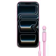 Beats iPhone 17/17Pro/17ProMax/17Air MagSafe 支架手機殼，矽膠防震手機殼，鵝卵石粉 - 卵石粉 - 查看 5