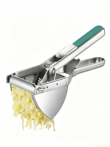 1pc Multifunctional Potato Pressure Mud, Household Kitchen Manual Pressure Potato, Food Supplement Mud Making Tools. - Multicolor - View 10
