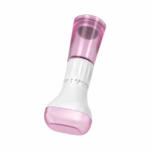 壓式微針印章美容儀，多功能微針導入工具，適用於頭部與臉部，臉部、頸部與頭部精華導入微針工具，多功能護理家用美容儀 - 彩色 - 查看 13