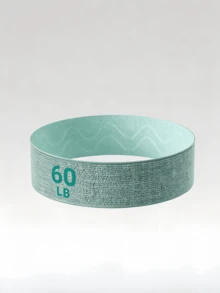1pc Yoga Hip Resistance Band, Polyester Material High Elasticity, Unisex, Suitable For Hip Shaping Elastic Loop Home Gym Yoga Hip & Leg Training Fitness Sports Yoga Hip Band, Peach Pink Hip Resistance Elastic Band, Pilates Weight Loss Hip Round Fitness Band Fitness Accessories Yoga Stretching Band, Fitness Band, Training Band, Leg Resistance Band Set, Fitness, Muscle Training, Shaping - Multicolor - View 9