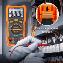 NJTY 6000 Counts True Digital Multimeter With Inductance Measurement, NCV Non-Contact Voltage Detection, Backlight Flashlight, Can Measure Voltage, Current, Resistance, Capacitance, Temperature, Frequency, Duty Cycle, Suitable For Circuit Repair - Multicolor - View 8