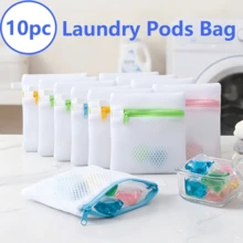 5pcs/10pcs Laundry Bag For Washing Machine, Scented Washing Beads, Thickened Mesh Bag, Soap Bag - Multicolor - View 5