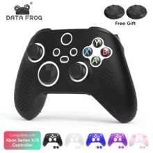 DATA FROG Funda de protección de silicona antideslizante para mando de Series XS, funda para mando antideslizante, antitranspirante y antipolvo - Ver 2
