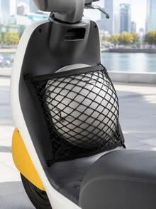 Motorcycle Storage Net Bag, Elastic Mesh Organizer Pocket With 4 Corner Loops, Stretchable Nylon Cargo Holder, For Motorcycle Helmets And Bottles, Travel And Moto Riding, Motorcycle Accessories And Gear, Fits Scooter, Electric Scooter, Moped, E-Bike - A - View 15