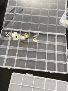 Multi-Compartment Transparent Storage Box, PP Plastic Box, Suitable For Storing Nail Art, Beads, Rhinestones, Small Accessories, Multi-Functional Storage Box, Multi-Compartment Jewelry Box, Hardware Accessories, Fishing Tackle, Jewelry Packaging Box, Wax Bead Storage Box - Clear - View 6