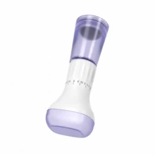 壓式微針印章美容儀，多功能微針導入工具，適用於頭部與臉部，臉部、頸部與頭部精華導入微針工具，多功能護理家用美容儀 - 彩色 - 查看 15