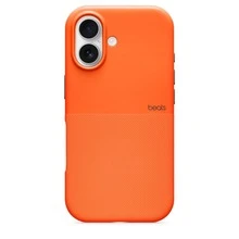 Beats Casing Ponsel MagSafe untuk iPhone 17/17Pro/17ProMax/17Air dengan Penyangga, Casing Ponsel Silikon Tahan Benturan, Warna Oranye Gunung - Jeruk Gunung - View 2