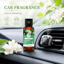 100% Pure Castor Oil 3 Sizes 100ml 30ml 5ml For Diffuser, Diffuser Stone, Humidifier, Suitable For Bedroom, Car, Room, Bathroom And More - Jasmine Essential Oil - View 4