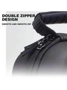 DATA FROG PU Smooth Surface Handle Tote Bag, With Mesh Pocket For Small Accessories, Suitable For PS 4, PS 5 And Series Controllers, Effectively Prevents Pressure, Water Damage And Drops During Travel - View 9
