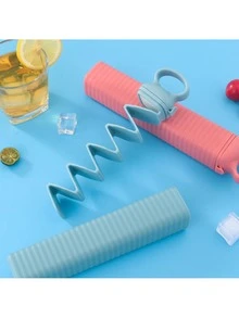 1PC Ice Cube Trays, Easy Release Ice Cube Maker With Spill-Proof Removable Lid, Stackable Ice Cube Molds, Suitable For Cocktails, Coffee - View 9