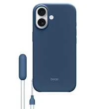 Beats Casing Ponsel MagSafe untuk iPhone 17/17 Pro/17 Pro Max/17 Air dengan Penyangga, Pelindung Silikon Tahan Guncangan, Warna Biru Rock - Biru Batu - View 2