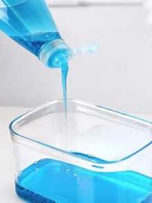 Useful Kitchen Soap Dispenser Sponge Holder 2-In-1 Manual Press Liquid Soap Pump Countertop Sink Organizer Caddy Cleaning Detergent Storage Case,Kitchen Accessories, Kitchen Storage Racks - Multicolor - View 3