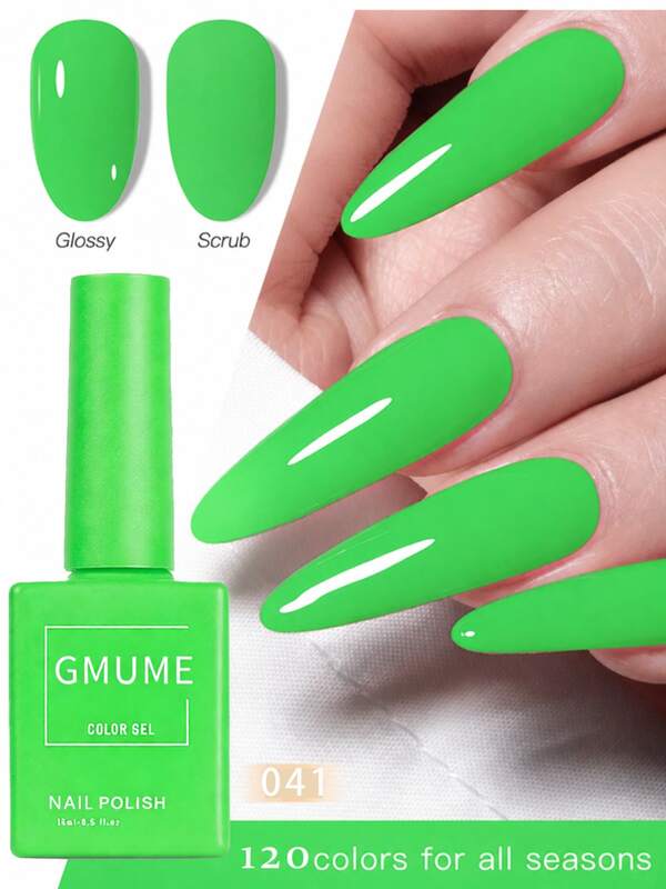 Conjunto de Esmalte em Gel 6 Cores Neon Brilhantes de Verão, Alta Pigmentação Coral Laranja Azul Elétrico Rosa Manicure Salão em Casa DIY Festa Arte de Unhas 15ml