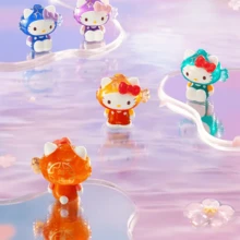 (隨機1件) 正版授權 Sanrio 星座桌面擺飾，Hello Kitty 主題迷你桌面裝飾，成人居家造型配件，14+ - 彩色 - 查看 3