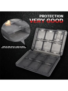 DATA FROG 28 In 1 Portable Game Cards Storage Hard Case Compatible With Nintend O NEW 3DS / 3DS / DSi XL / DSi LL / DS Lite Game Accessories - View 4