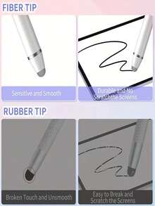 Universal Stylus Pen Compatible With IPad, Android Tablets, And Smartphones. High-Precision Smooth-Writing Touchscreen Pencil, Scratch-Resistant, No App Installation Required, For Drawing And Note-Taking. - Multicolor - View 5