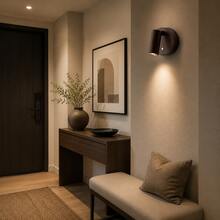 2pcs Modern LED Minimalist Magnetic Night Light, Easy Installation/Touch Switch/90° Vertical Rotation/350° Horizontal Rotation/Long Press Dimming/3 Color Temperature Adjustment/USB Rechargeable, Suitable For Indoor Wall/Bedroom/Hallway/Desk Lighting/Entryway/Living Room/Gift - 2 Small Wall Lamps - View 8