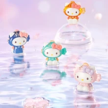 (隨機1件) 正版授權 Sanrio 星座桌面擺飾，Hello Kitty 主題迷你桌面裝飾，成人居家造型配件，14+ - 彩色 - 查看 4