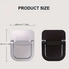 [Back To School Season]Invisible Folding Laptop Riser Stand 2pcs / 4pcs Pack Portable Adhesive Laptop Feet Pads Ergonomic Adjustable Angle ABS Heat Dissipation Base Compatible With 13-17.3 Inch Laptop Tablet Phone Student Office Desk Portable Computer Support Bracket - Invisible Bracket - View 5