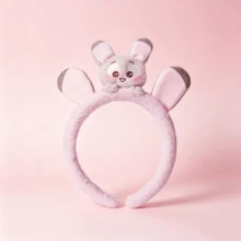 Miniso 絨毛髮箍 Judy 與 Nick 可愛卡通髮箍 角色扮演服裝 洗臉化妝用髮飾 禮物 - 彩色 - 查看 7