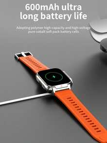 LIGE First Smart Watch With Lighter - 1.95" Large Screen, Lighter Ignition Function, Language Switching, Multiple Sports Modes, Message Notification, Customizable Dial, Waterproof For Outdoor Convenience - View 3