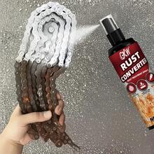 GKW Heavy-Duty Rust Remover Chemical Formula, Fast Metal Polishing Agent And Corrosion Converter, For Car Wheels/Rust Stains, Suitable For Metal Surfaces - 50ml - View 3